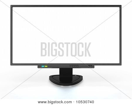 De Monitor van de PC - breedbeeld - voorzijde