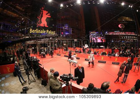 BERLIN, GERMANY - FEBRUARY 07: Berlinale Palast, the main venue at the 65th Berlinale International Film Festival on February 07, 2015 in Berlin, Germany