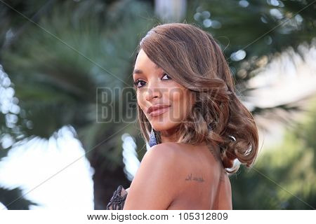 Jourdan Dunn attends the 'The Little Prince' premiere during the 68th annual Cannes Film Festival on May 22, 2015 in Cannes, France.