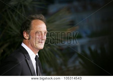 Vincent Lindon  attends the closing ceremony during the 68th annual Cannes Film Festival on May 24, 2015 in Cannes, France.