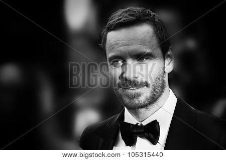 Michael Fassbender attends the 'Macbeth' Premiere during the 68th annual Cannes Film Festival on May 23, 2015 in Cannes, France.