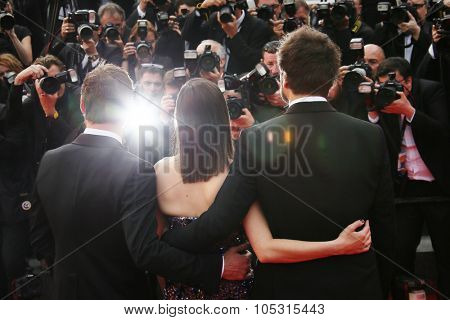 Michael Fassbender, Marion Cotillard attend the 'Macbeth' Premiere during the 68th annual Cannes Film Festival on May 23, 2015 in Cannes, France.