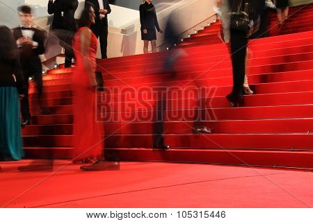 Guest  attends the 'Macbeth' Premiere during the 68th annual Cannes Film Festival on May 23, 2015 in Cannes, France.