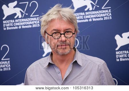 Christian Vincent attends a photocall for 'L'Hermine' during the 72nd Venice Film Festival at Palazzo del Casino on September 6, 2015 in Venice, Italy.