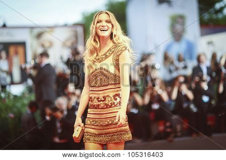 Fiammetta Cicogna  attends the premiere of 'Spotlight' during the 72nd Venice Film Festival on September 3, 2015 in Venice, Italy.