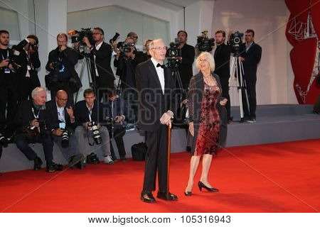 Venice, Italy - 10 September 2015:  Heinz Lieven  attends 'Remember' premiere during the 72nd Venice Film Festival