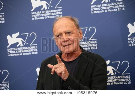 Bruno Ganz attends a photocall for 'Remember' during the 72nd Venice Film Festival at Palazzo del Casino on September 10, 2015 in Venice, Italy.