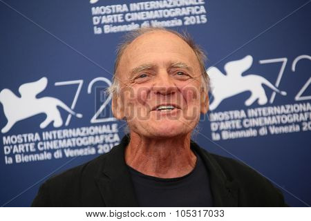 Bruno Ganz attends a photocall for 'Remember' during the 72nd Venice Film Festival at Palazzo del Casino on September 10, 2015 in Venice, Italy.