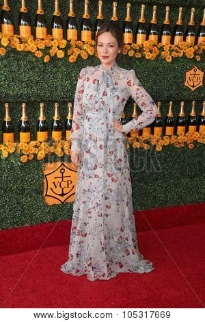 LOS ANGELES - OCT 17:  Lindsay Price at the Sixth-Annual Veuve Clicquot Polo Classic at the Will Rogers State Historic Park on October 17, 2015 in acific Palisades, CA