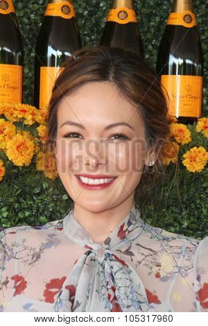 LOS ANGELES - OCT 17:  Lindsay Price at the Sixth-Annual Veuve Clicquot Polo Classic at the Will Rogers State Historic Park on October 17, 2015 in acific Palisades, CA