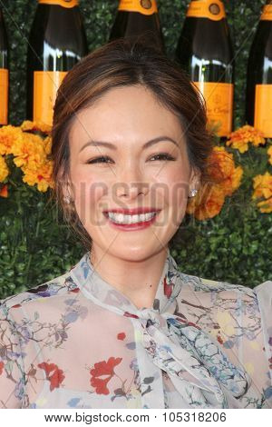 LOS ANGELES - OCT 17:  Lindsay Price at the Sixth-Annual Veuve Clicquot Polo Classic at the Will Rogers State Historic Park on October 17, 2015 in acific Palisades, CA