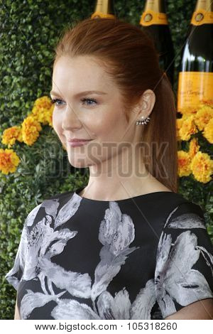LOS ANGELES - OCT 17:  Darby Stanchfield at the Sixth-Annual Veuve Clicquot Polo Classic at the Will Rogers State Historic Park on October 17, 2015 in acific Palisades, CA