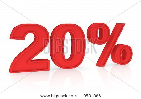Korting 20 %