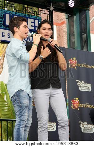 LOS ANGELES - OCT 17:  Cameron Boyce, Booboo Stewart at the Stars of 