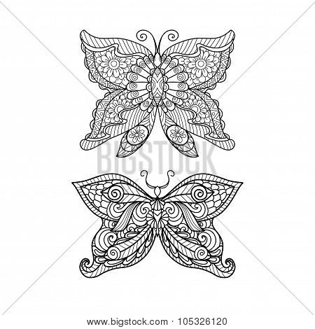Butterfly Coloring Page