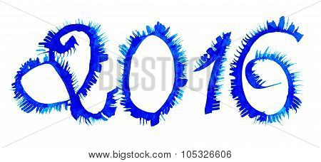 Watercolor Card. .greeting Card.congratulation.watercolor Lettering Calligraphic