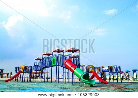 Colorful playground