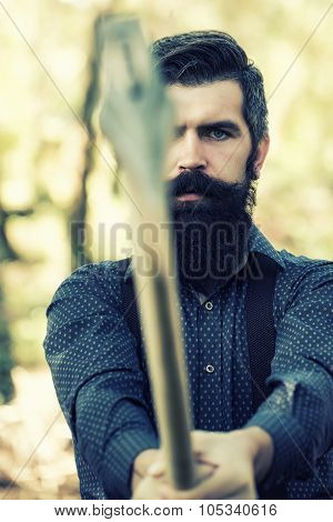 Man With Axe