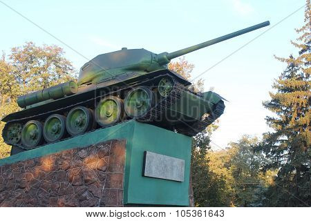 Tank monument