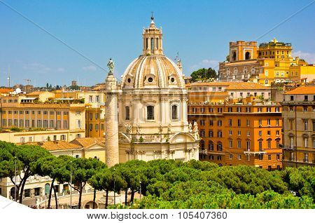 The Church Of The Most Holy Name Of Mary At The Trajan Forum