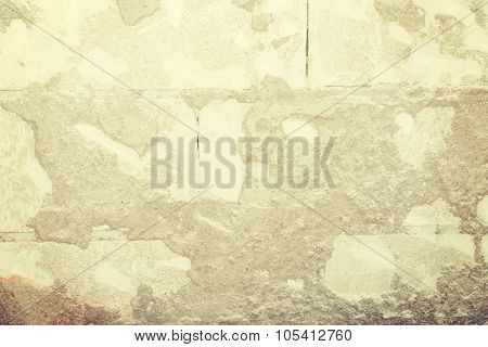 Texture of old grey airbrick wall.