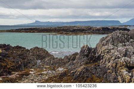 Seascape in the West Highland of Scotlands