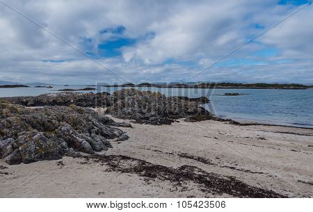 Seascape in the West Highland of Scotlands