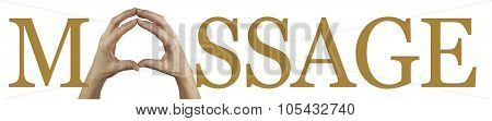 Massage Hands Banner