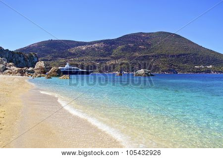 Afales Bay in Ithaca Greece