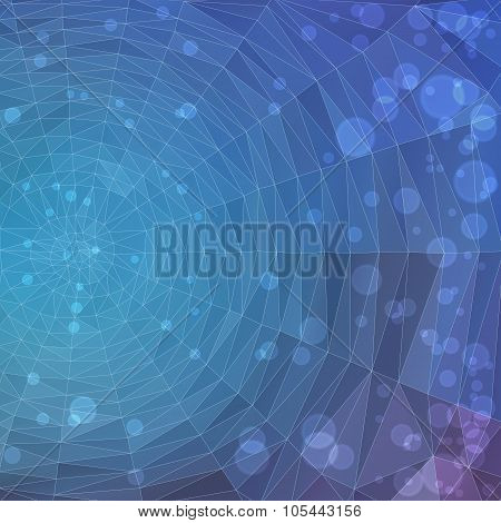 polygonal background spiderweb
