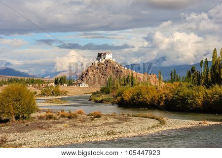 Beautiful landscape at Ladakh province, north India
