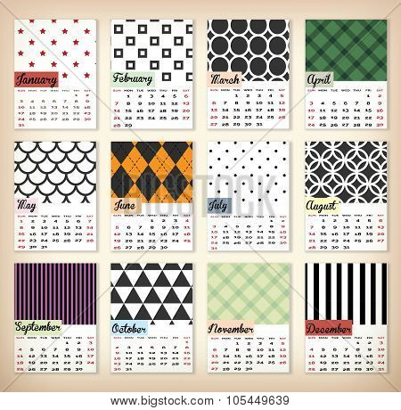 2016 Printable Calendar
