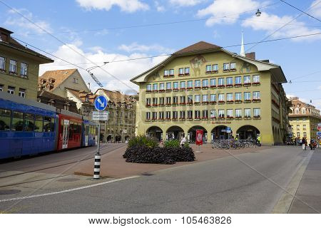 The Building At Casinoplatz In Bern