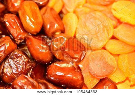 Dates And Dried Apricots