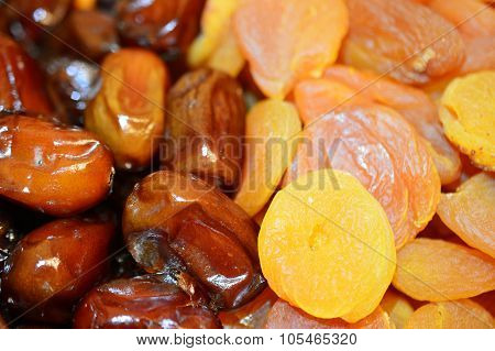 Dates And Dried Apricots