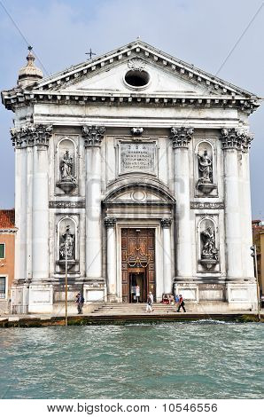 Die Kirche von I Gesuati In Venedig