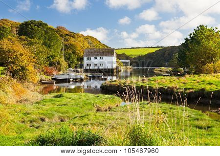 Gweek Cornwall England Uk