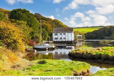 Gweek Cornwall England Uk