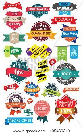 set marketing labels