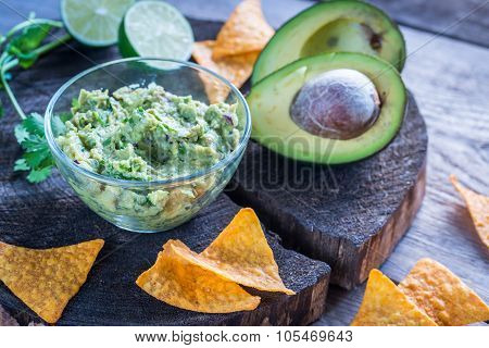 Guacamole With Tortilla Chips