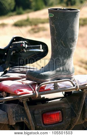 High Boot On The Trunk