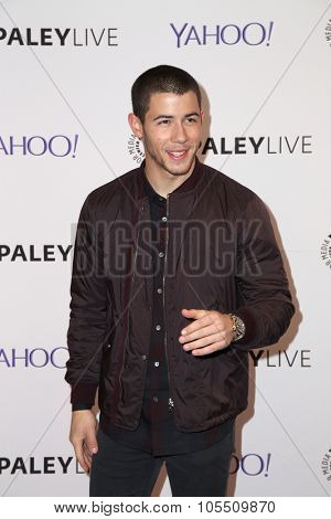 LOS ANGELES - OCT 19:  Nick Jonas at the An Evening with 