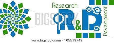 Research And Development Green Blue