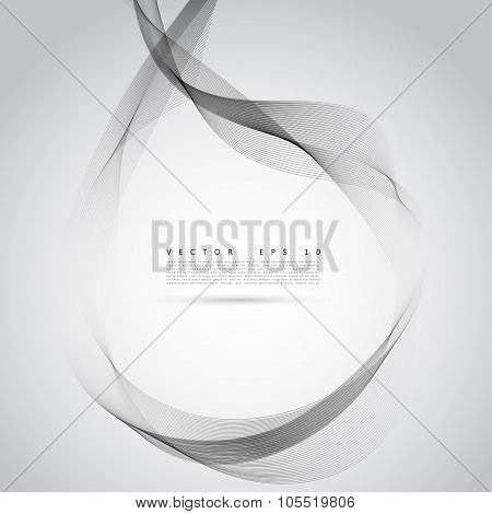 Vector abstract smoke background.