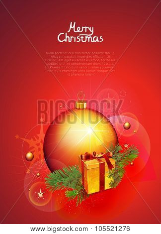 Christmas vector background.