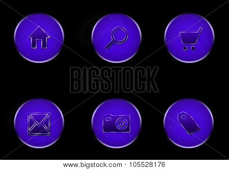 vector icons for internet
