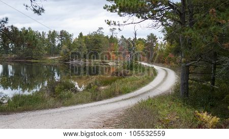 Scenic Road Through Seney National Wildlife Refuge