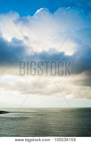 Alicante Cloud Sea Portrait