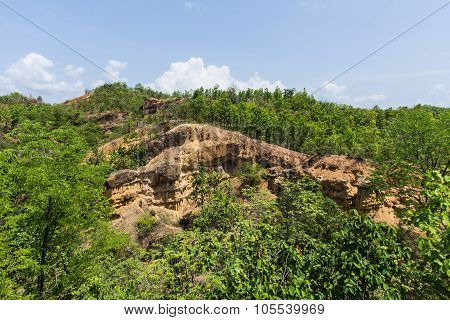 Doi Tok Grand Canyon In Mae Wang National Park, Chiangmai Thailand