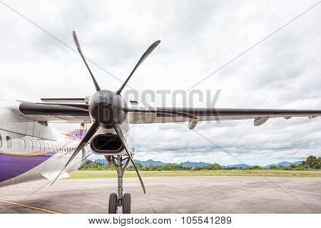 An Propeller From An Plaina